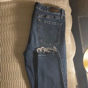 Articles of Society High Rise Skinny Ankle Jean